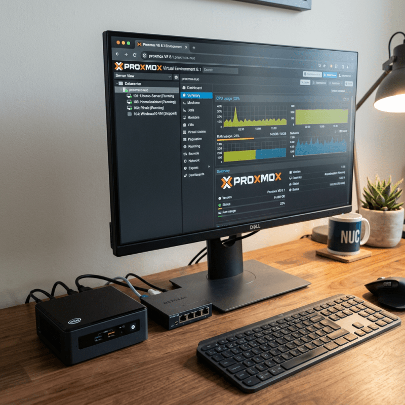 Setting Up Proxmox on an Intel&nbsp;NUC
